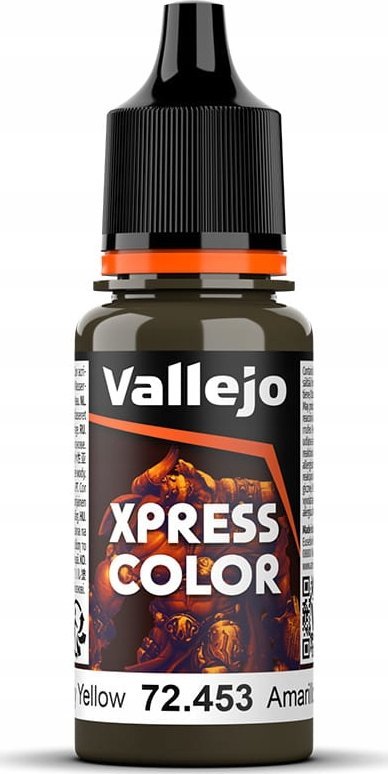 Vallejo Vallejo: 72.453 - Xpress Color - Military Yellow (18 ml)