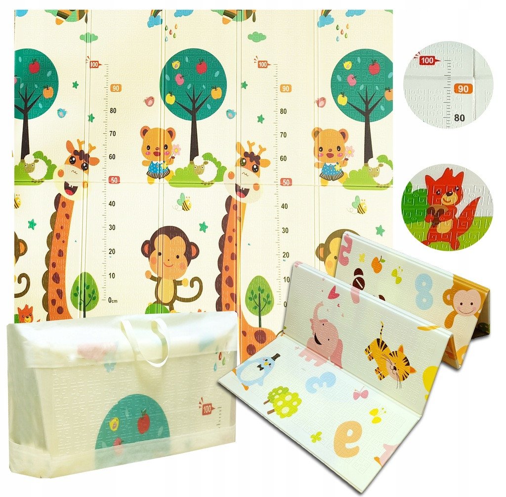 MATA PIANKOWA EDUKACYJNA DWUSTRONNA XPE 150x180cm