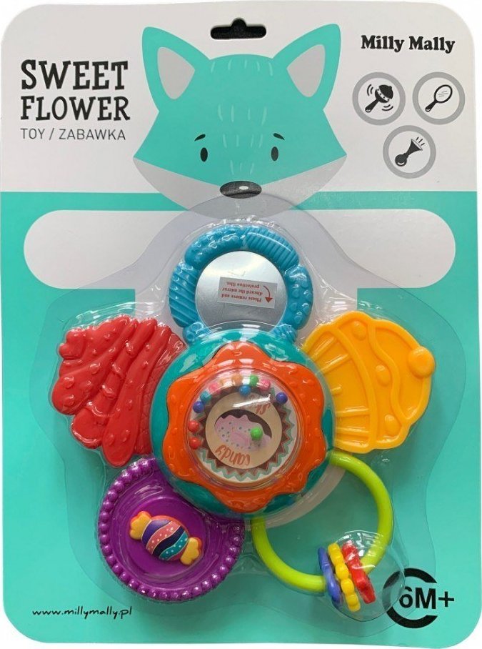 Milly Mally Gryzak Zabawka Kwiatek