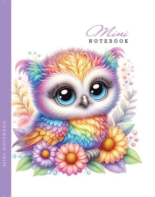 Notatnik 128x165 48K gładki Sówka