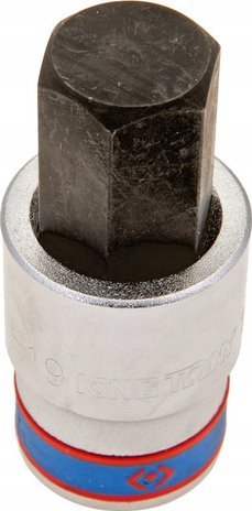 King Tony NASADKA TRZPIENIOWA HEX KRÓTKA 1/2'' 19x60MM