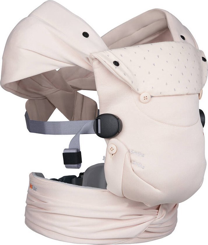 BeSafe Nosidełko BeSafe Newborn Haven - Piaskowy Regulowane