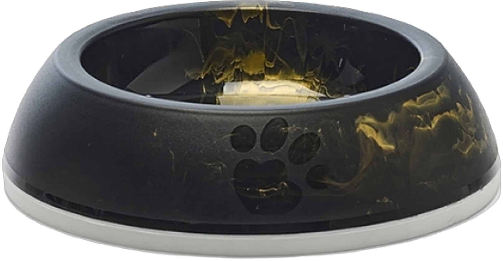 Savic Delice Cat Marble miska dla psa, czarna/ złota, 0,2 l