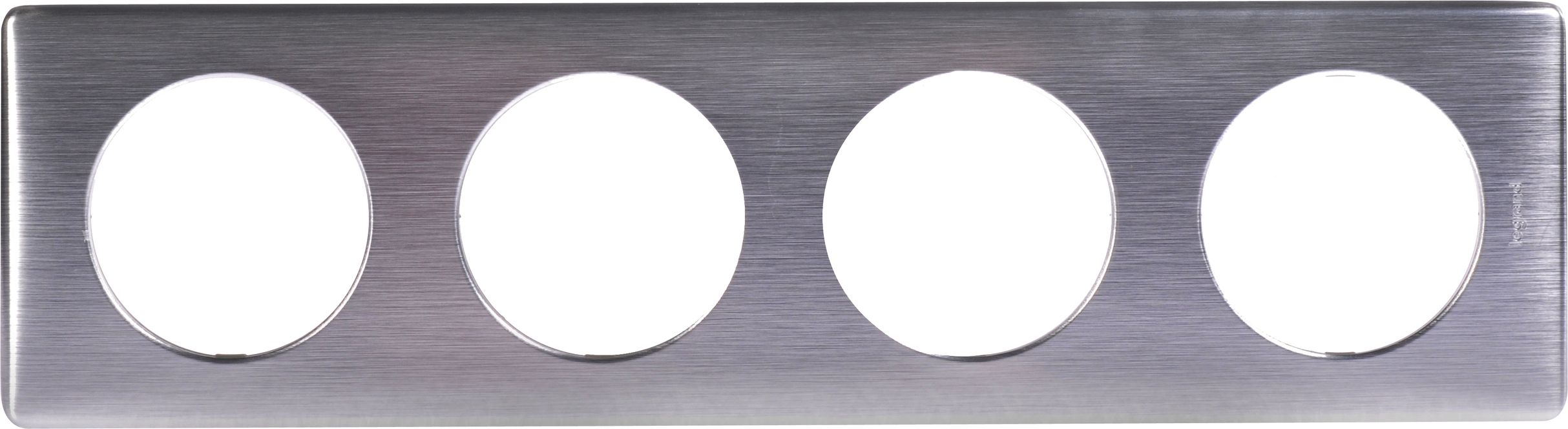 Legrand Ramka poczwórna Celiane aluminium (068924)