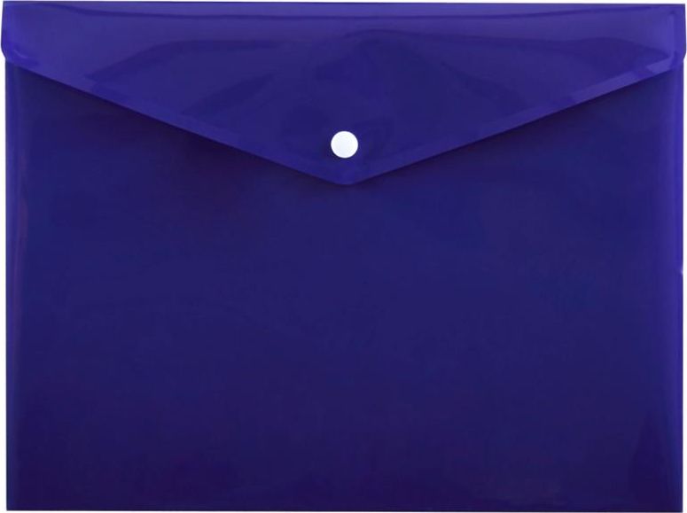 Penmate Koperta na zatrzask A4 PP-113 fioletowa PENMATE