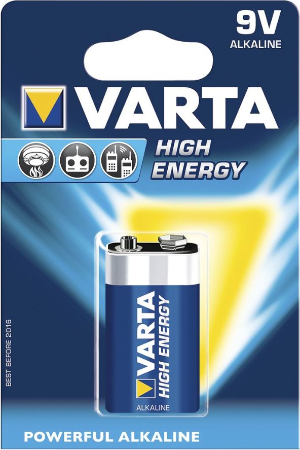 Varta Bateria High Energy 9V Block 1 szt.