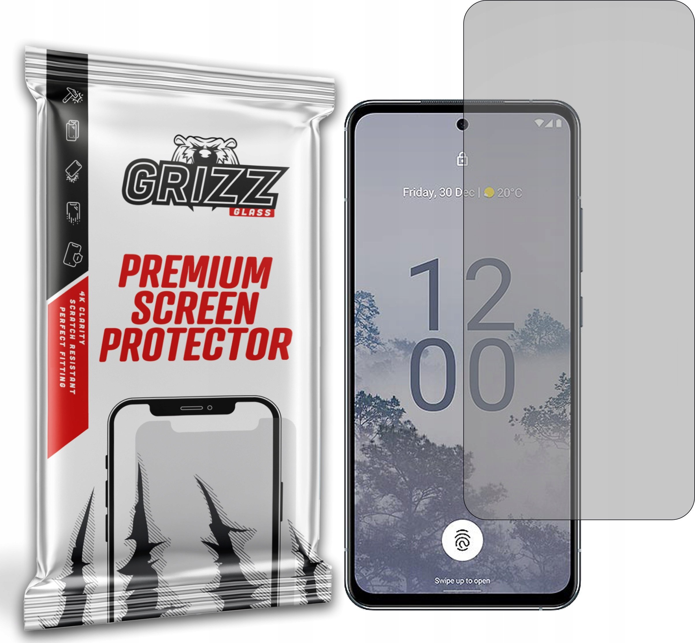 GrizzGlass Folia matowa Grizz Nokia X30
