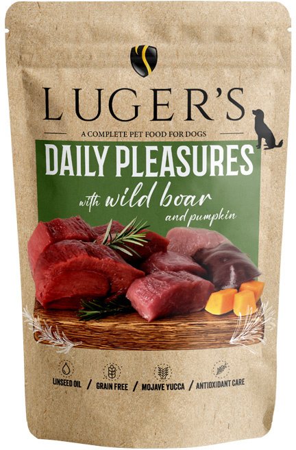 Karma mokra dla psa Luger's Daily Pleasures z dzikiem i dynią 500 g