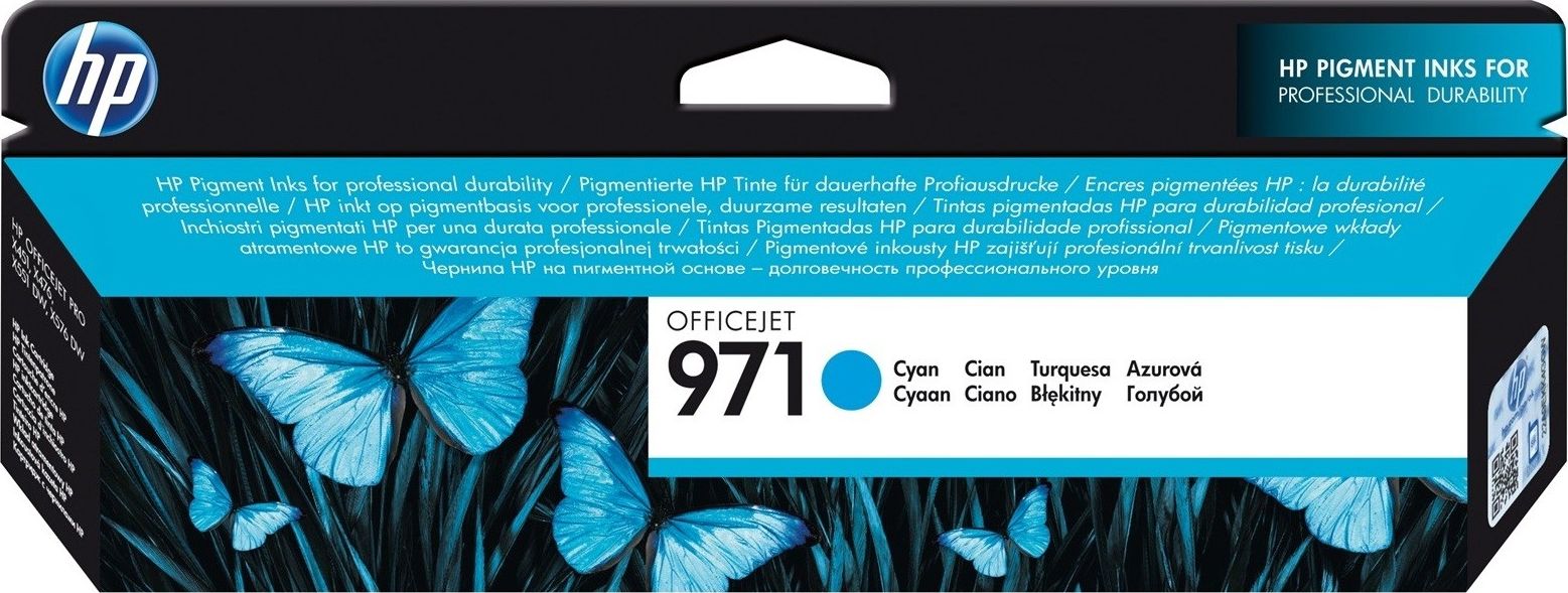 Tusz HP HP Tusz nr 971 CN622A Cyan 2,5K sh