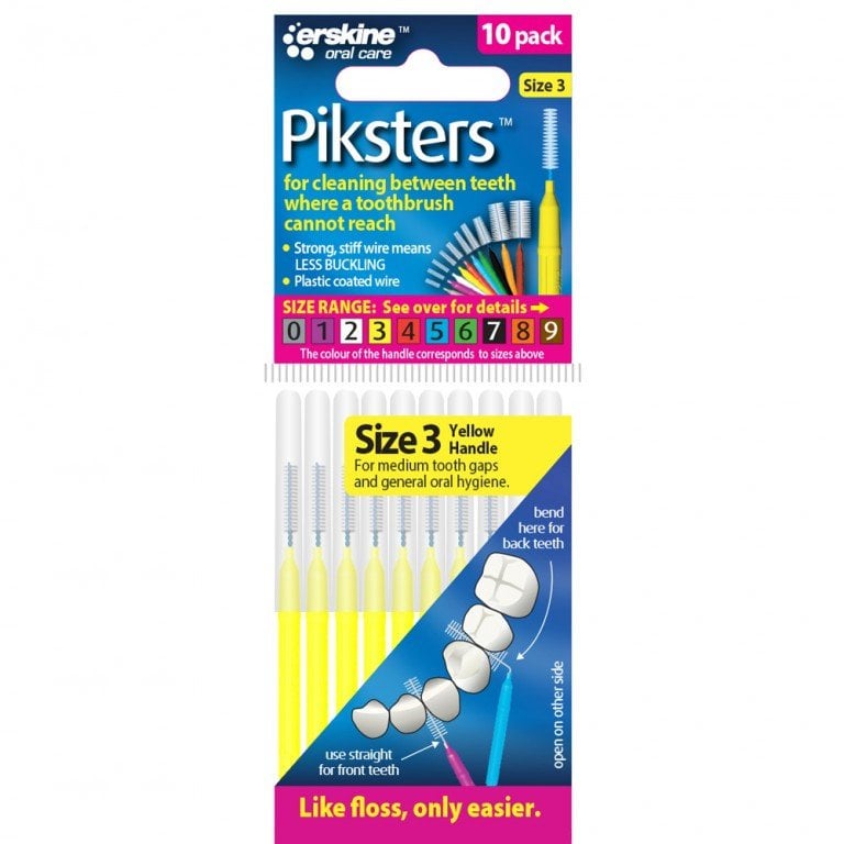 PIKSTERS SZCZ.M/Z SIZE.3 - ŻÓŁTE (ISO 2