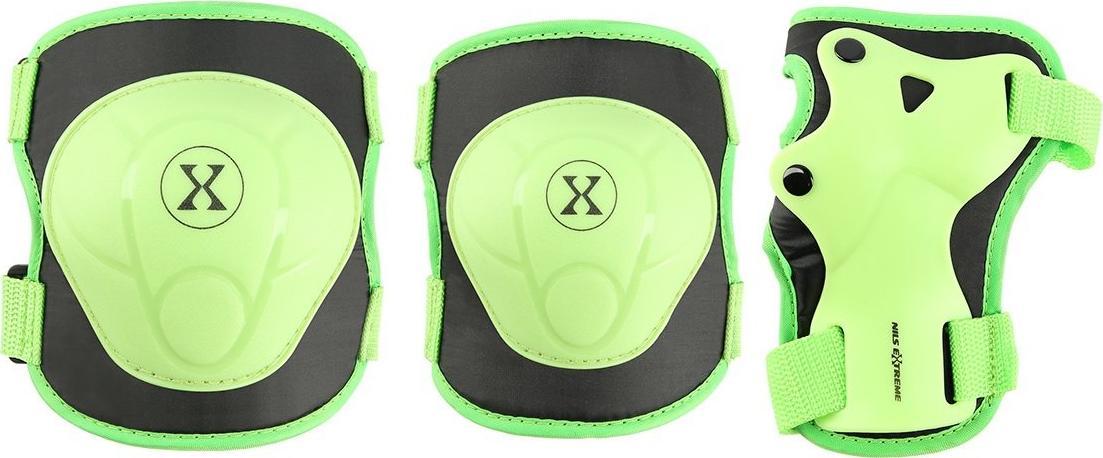 Nils Extreme Zestaw ochraniaczy H704 zielony r. L