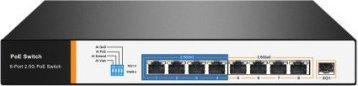 Value Przełącznik VALUE PoE+ 2.5 Gigabit Ethernet, 8 portów + uplink (SFP+)