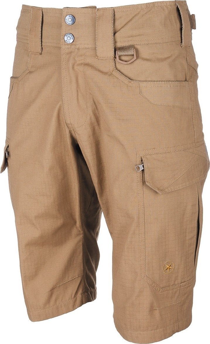 MFH Spodnie US Bermuda "Storm" Rip Stop coyote tan S