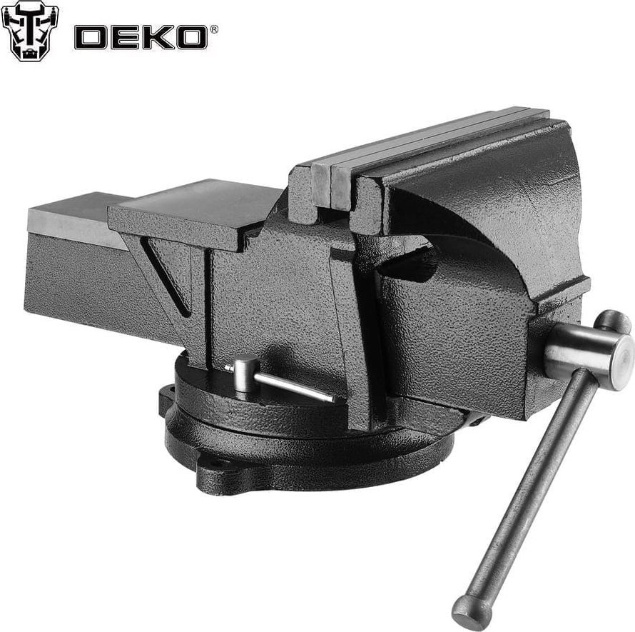 Deko Imadło 11 kg 150 mm Ślusarskie Obrotowe Z Kowadłem DKABV6