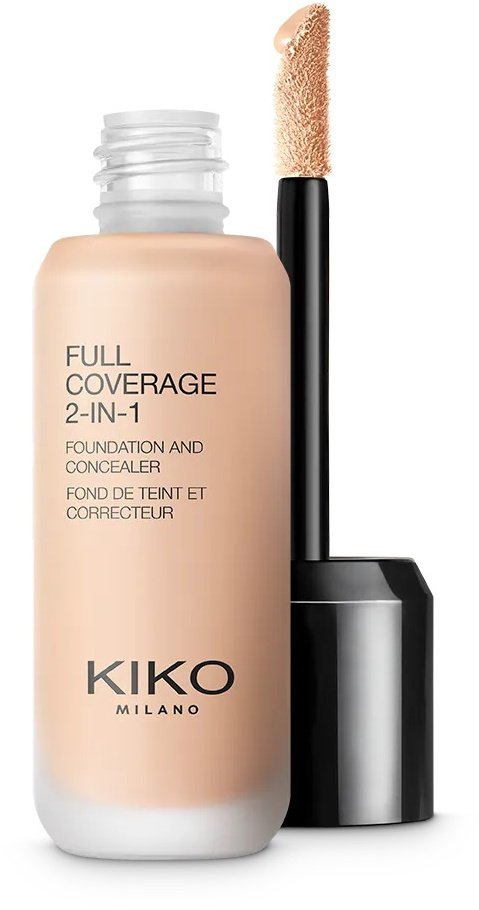 KIKO Milano Full Coverage 2-In-1 Foundation & Concealer mocno kryjący podkład i korektor 2 w 1 NR10 Neutral Rose 10 25ml