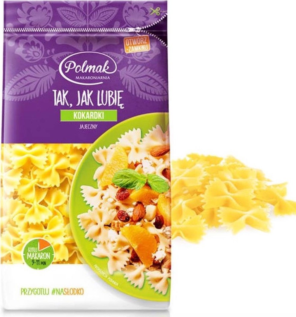 Pol-Mak Polmak Makaron Jajeczny kokardki 400 g