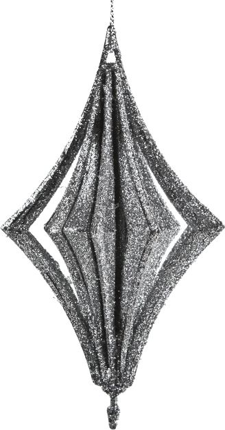 Witek Home 4x Bombka srebrna bączek