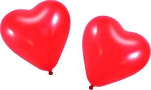 Arpex Balony serca (6 szt)