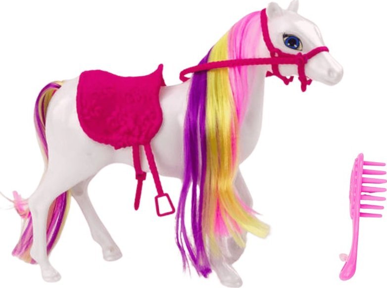 KOŃ Z TĘCZOWĄ GRZYWĄ I GRZEBIENIEM 1SZT