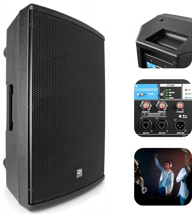 Kolumna aktywna Bi-amp 15'' 1400W Power Dynamics PD415A one size