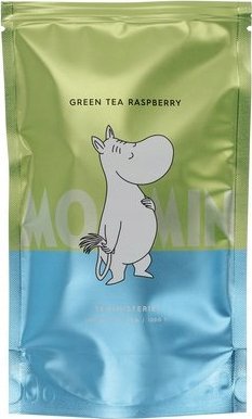 Teministeriet Teministeriet - Moomin Green Tea Raspberry - Herbata sypana 100g - Opakowanie uzupełniające