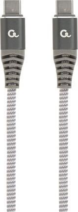 Kabel USB Gembird USB-C - USB-C 1.5 m Szary (CC-USB2B-CMCM100-1.5M)