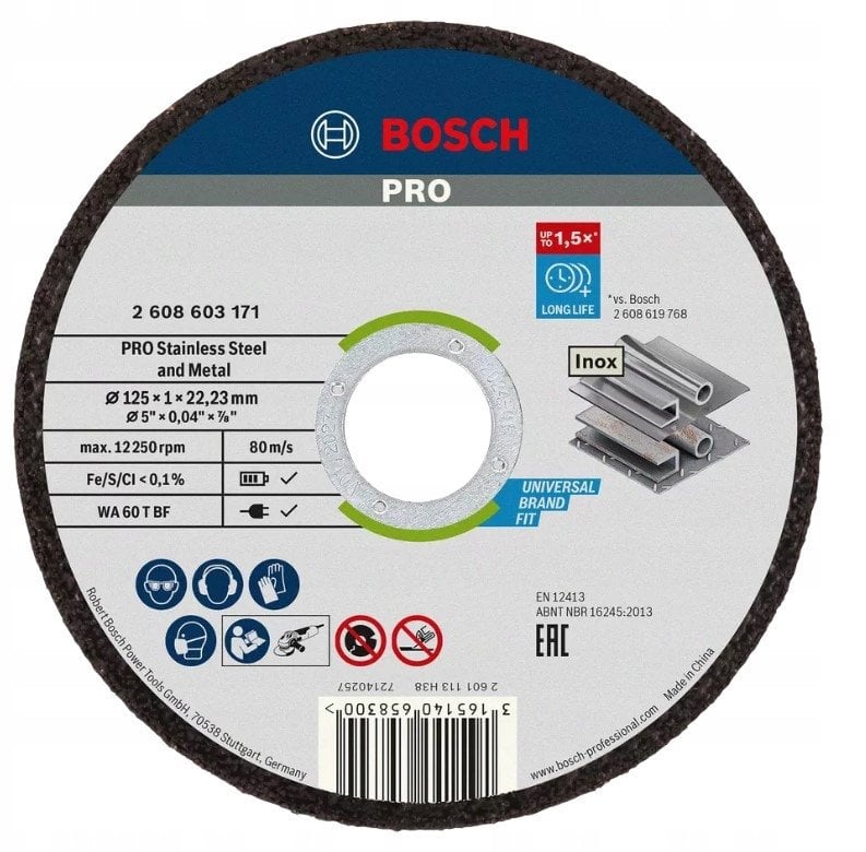 TARCZA DO CIĘCIA PRO 100x125x1mm