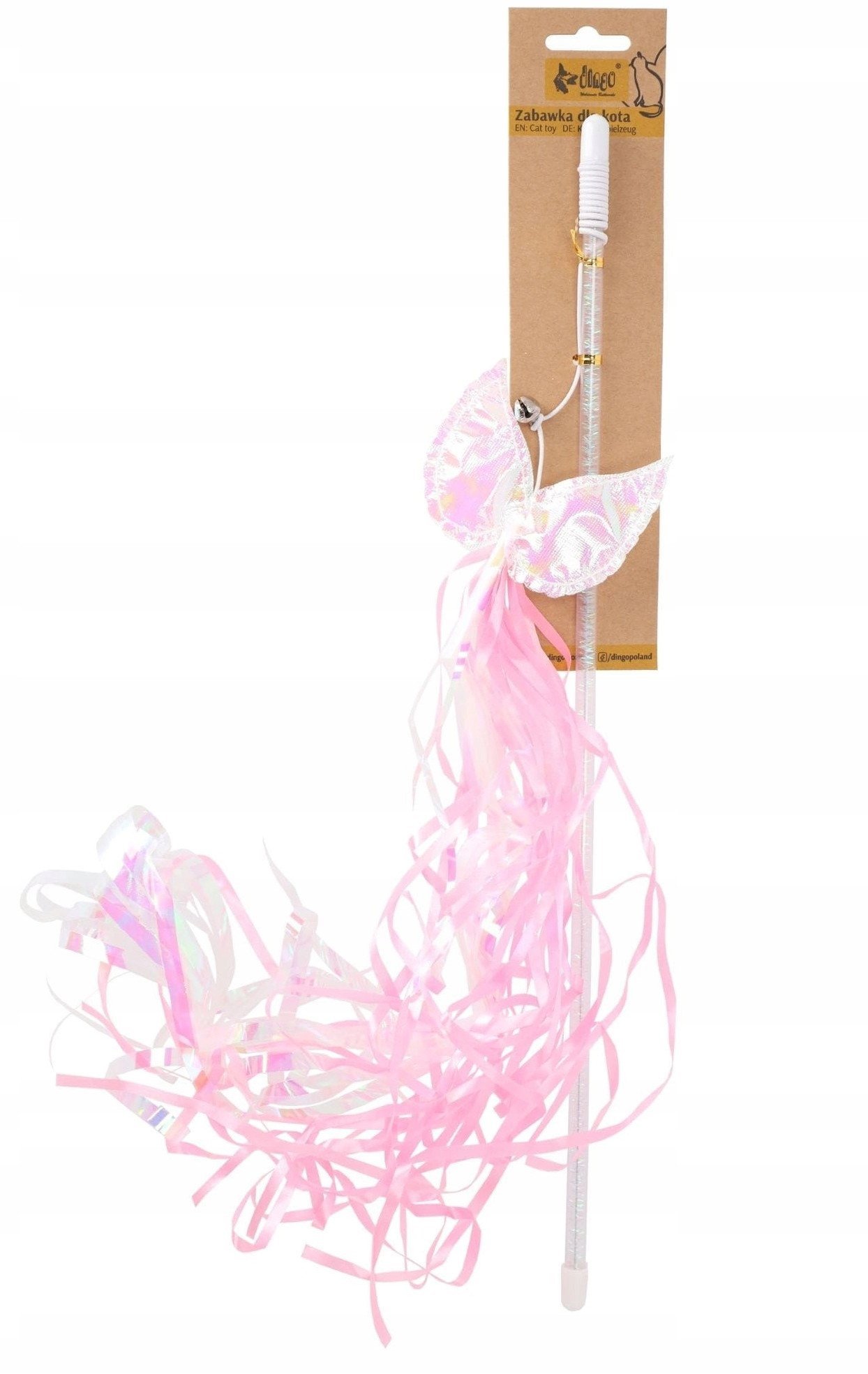 DINGO WĘDKA DLA KOTA "BUTTERFLY"