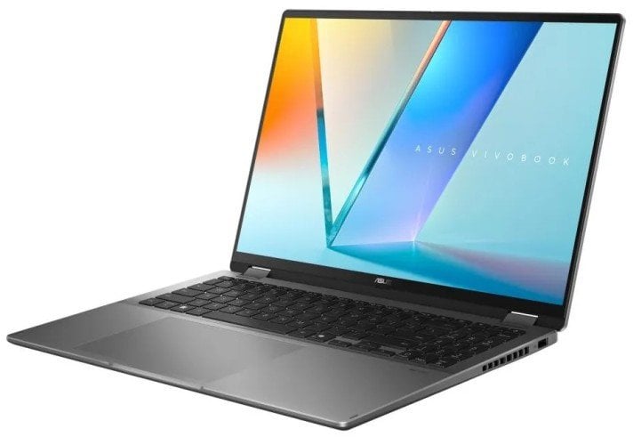 Asus Vivobook 16 Flip TP3607SH-RJ013W | Matte Gray | 16 " | OLED | Touchscreen | 3K | 2880 x 1800 pixels | Glossy | Intel Core Ultra 7 | 258V | 32 GB