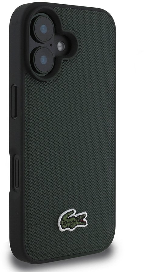 Lacoste LCHMP16MPVCE iPhone 16 Plus 6.7" zielony hardcase Iconic Petit Pique