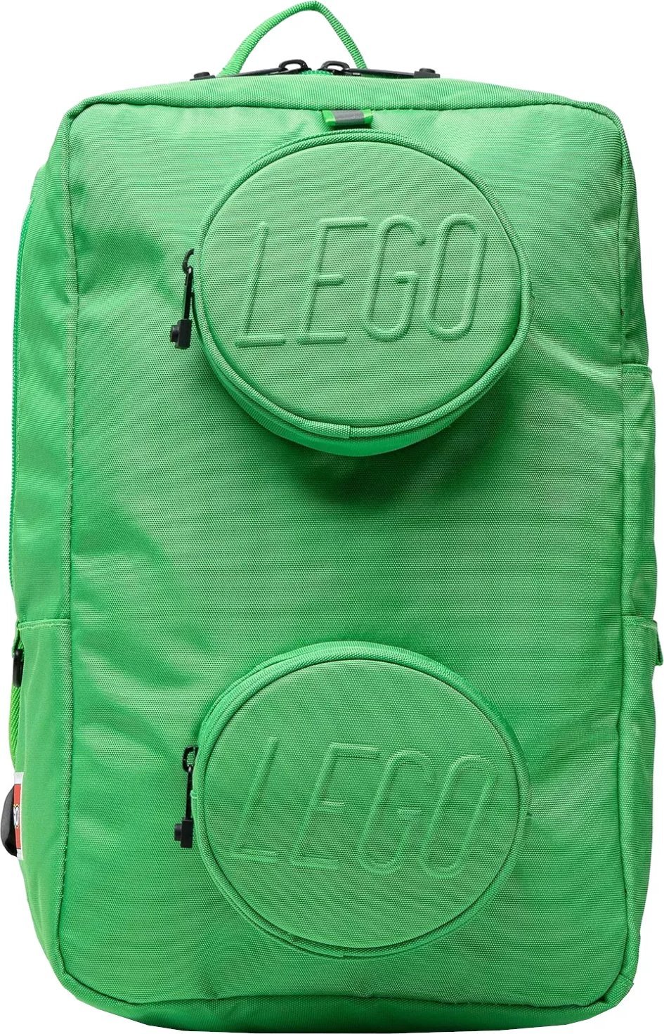 LEGO LEGO Brick 1x2 Backpack 20204-0037 Zielone One size