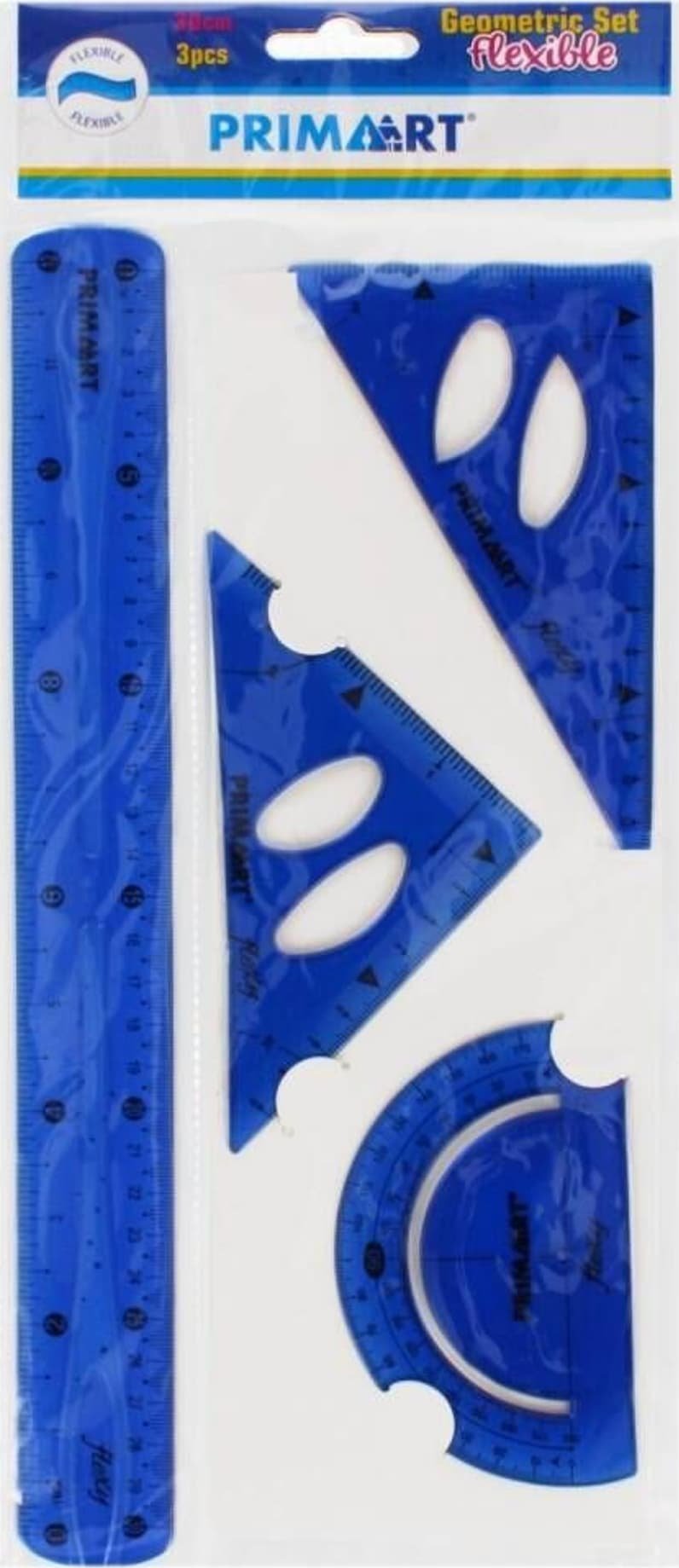 Prima Art ZEST SZKOL GEOM ELAST 4EL 30CM PA PBH 12/144