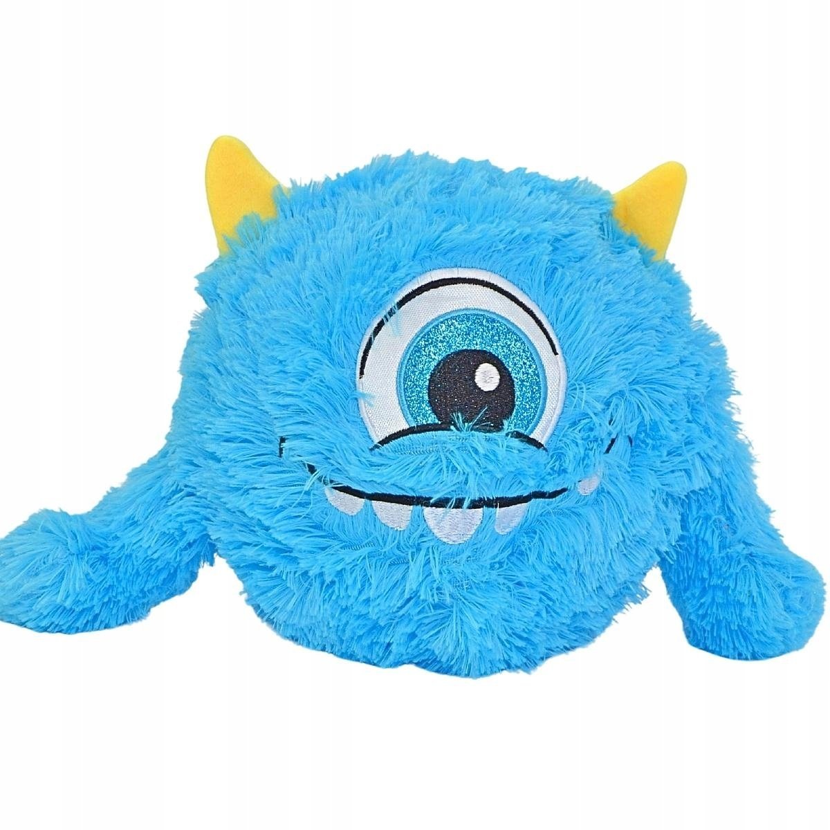 PIŁKA EMOJI 23CM Z RĄCZKAMI NIEBIESKA