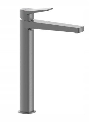 4522-712-61 / KFA / MALAGA / BATERIA UMYWALKOWA NABLATOWA Z KORKIEM CLICK CLACK, PVD GUN METAL GREY /