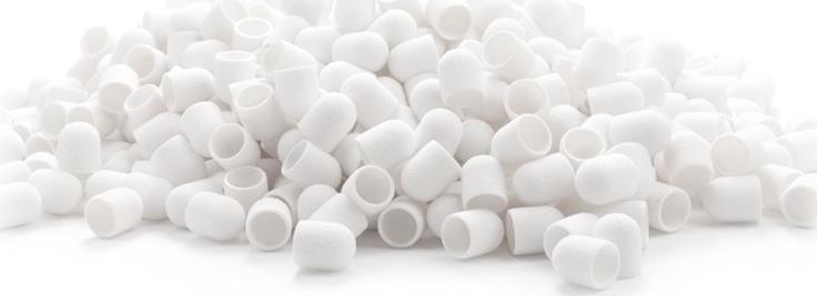 EXO EXO KAPTUREK ŚCIERNY 10mm/80 500 SZT. HARD CAP WHITE