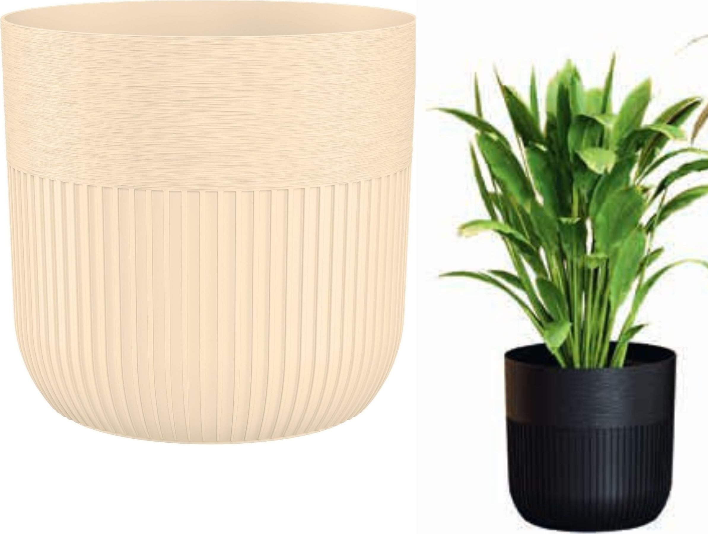 Doniczka okrągła LUCA PETIT 16 Donica Kwietnik