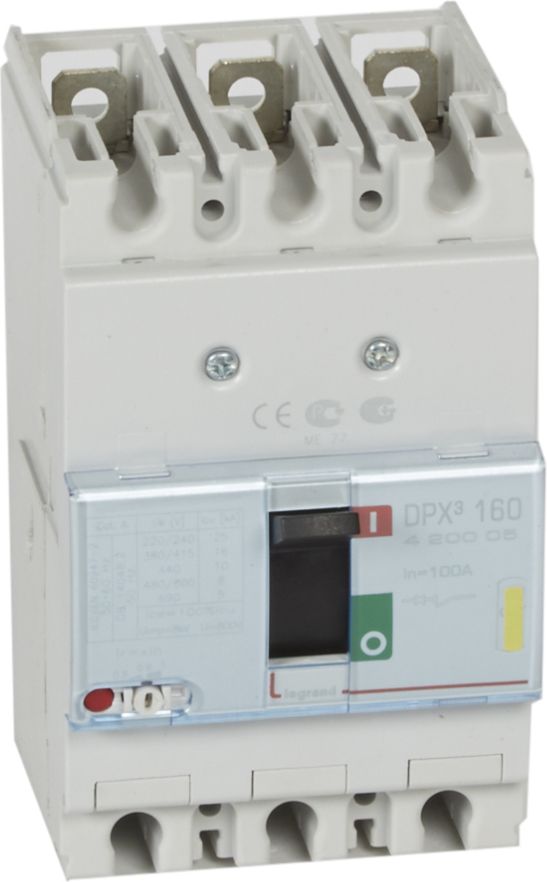 Legrand Wyłączniki mocy 3P 100A 16kA DPX3 160 - 420005