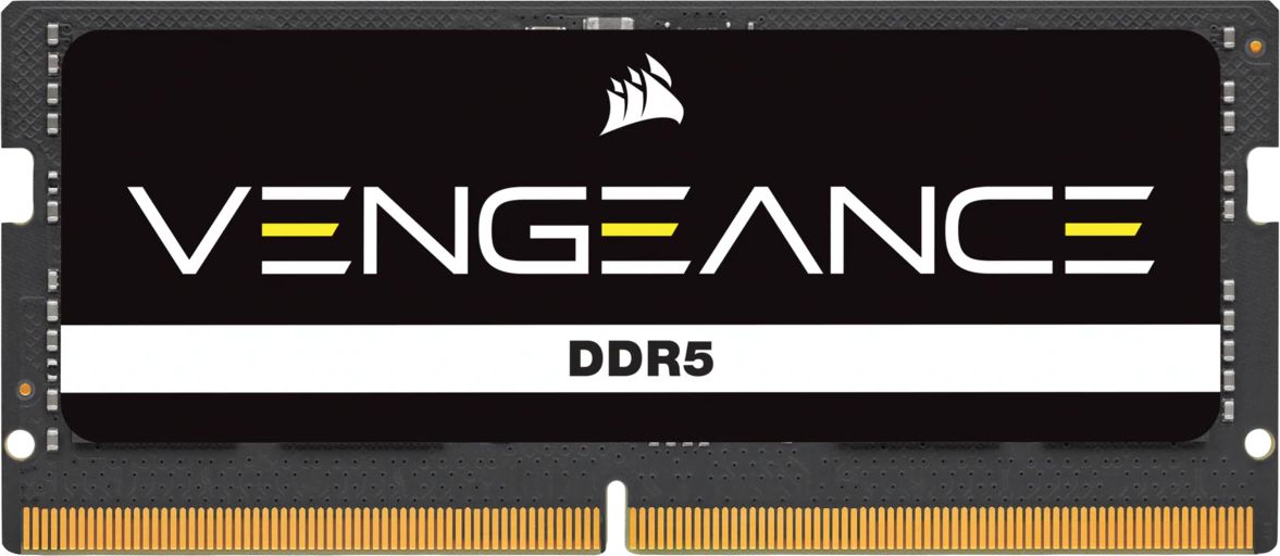 Pamięć do laptopa Corsair Vengeance, SODIMM, DDR5, 16 GB, 4800 MHz, CL40 (CMSX16GX5M1A4800C40)