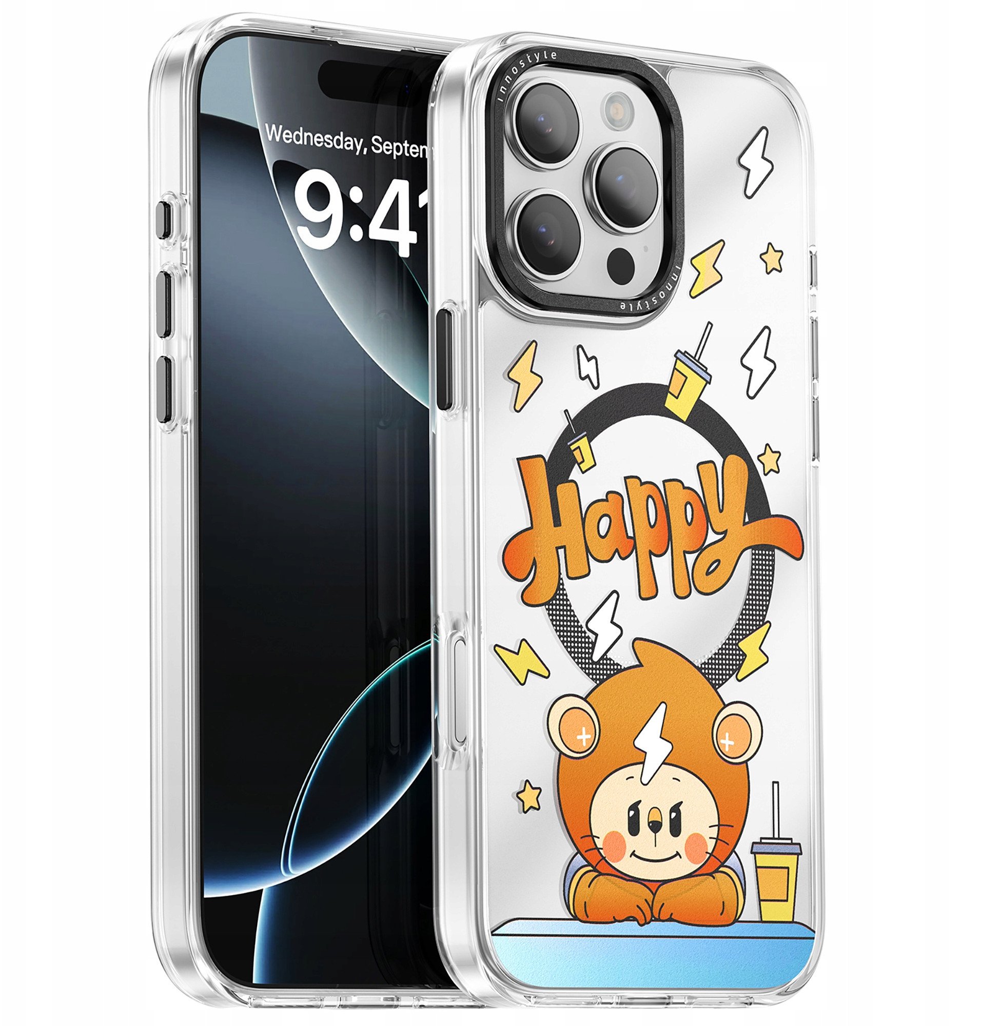 INNOSTYLE ETUI MAGNETYCZNE CASE WZMOCNIONE DO MAGSAFE IPHONE 16 PRO MAX