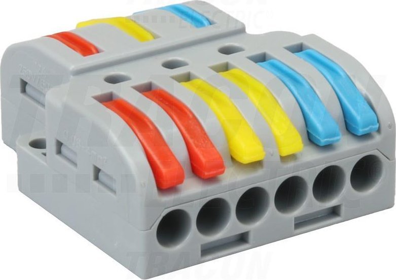 Tracon Electric Złączka otwierana 9 0.5-4mm - OVO3P36 - Tracon