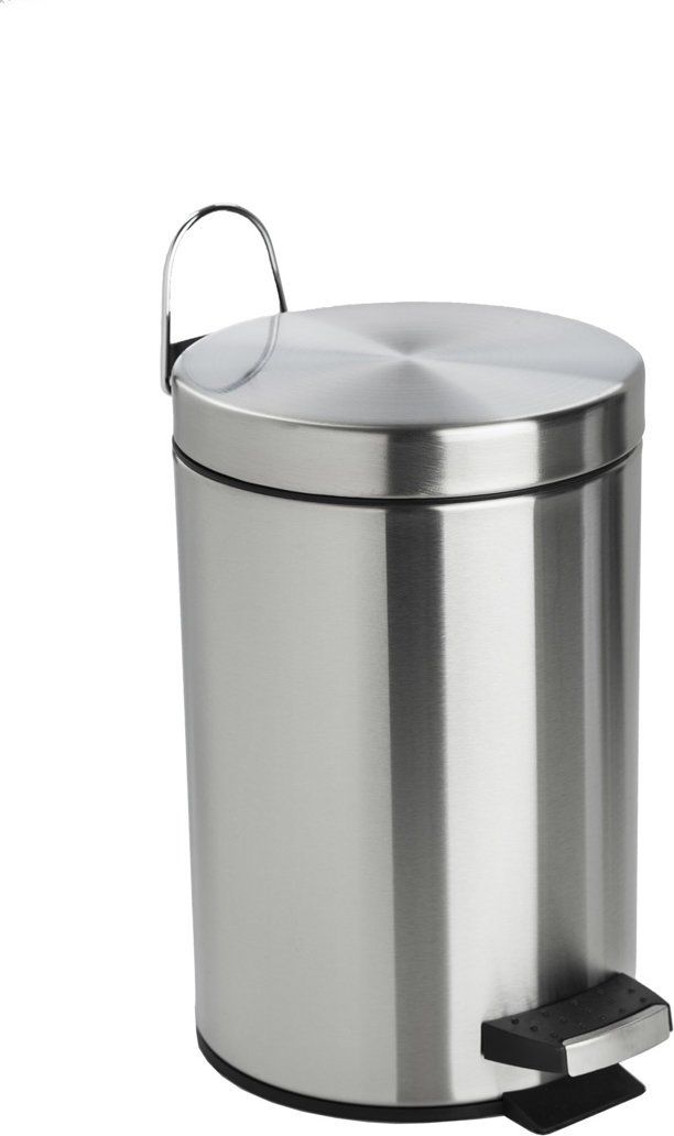 Kosz na śmieci Metlex stal nierdzewna 12L