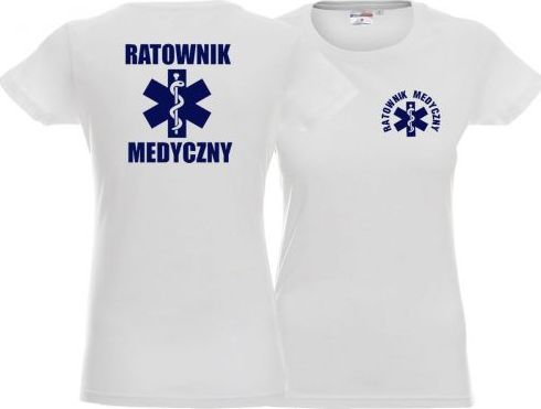LPP - Promostars Koszulka damska RATOWNIK MEDYCZNY biała