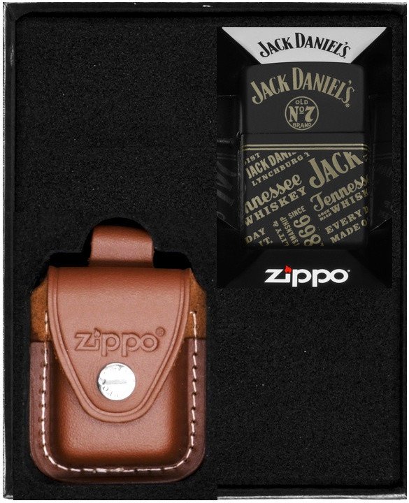 Zestaw ZIPPO Zapalniczka JACK DANIELS Prezentowy No4