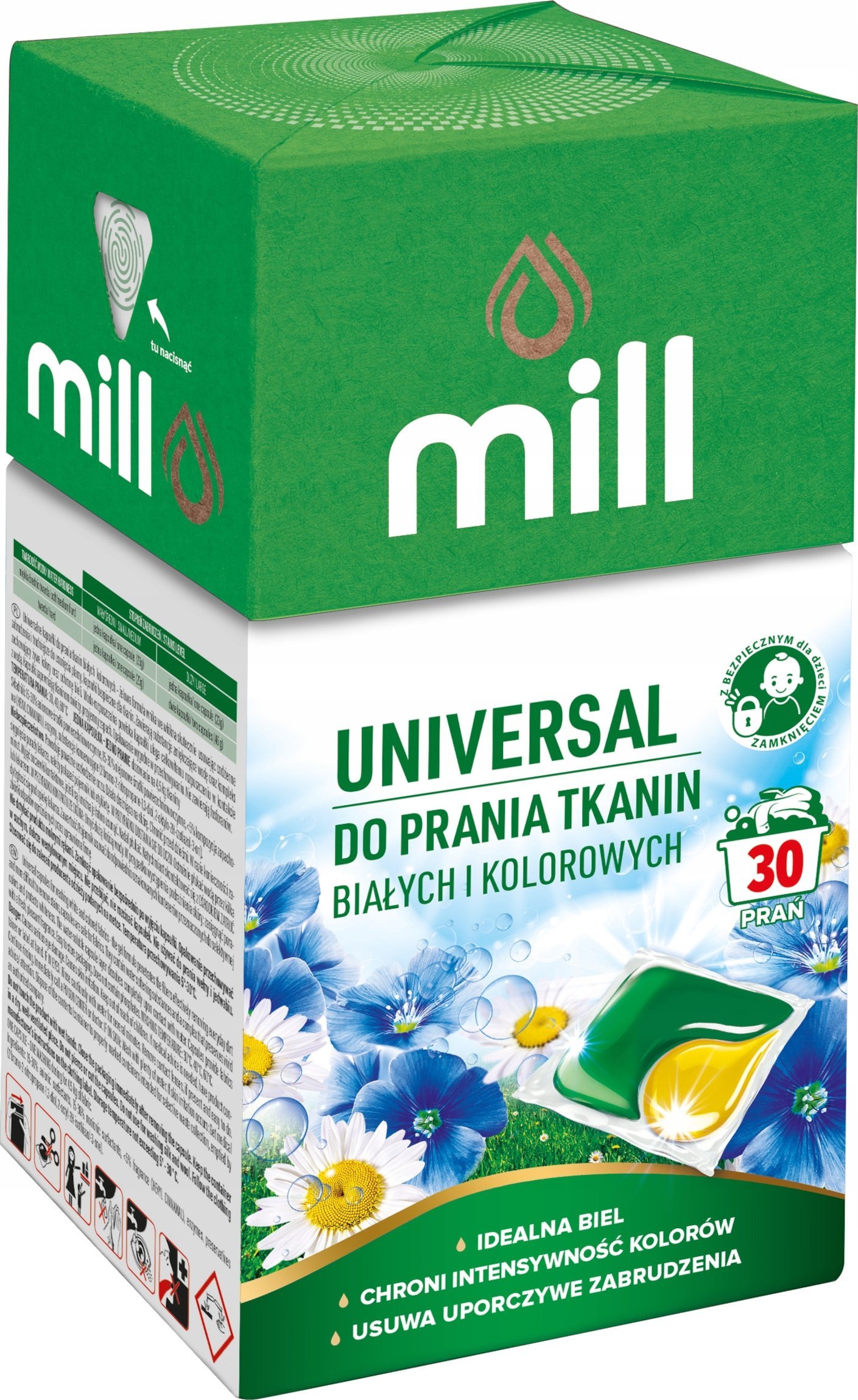 Mill Kapsułki do prania MILL Universal Box 30 szt