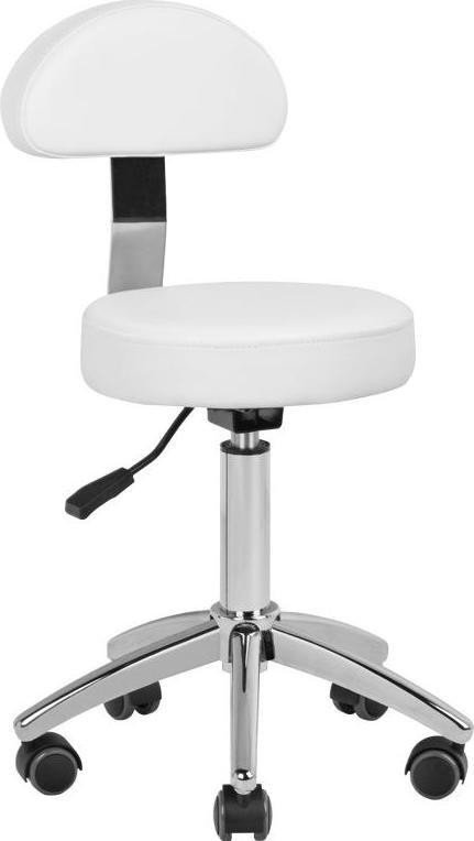 Activeshop TABORET KOSMETYCZNY AM-304 BIAŁY