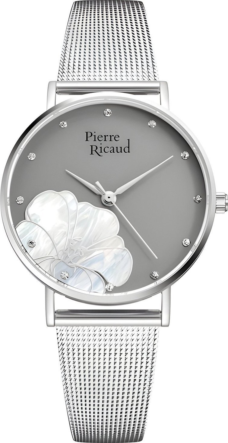 Zegarek Pierre Ricaud Zegarek damski Pierre Ricaud P22107.5147Q CYRKONIE srebrny