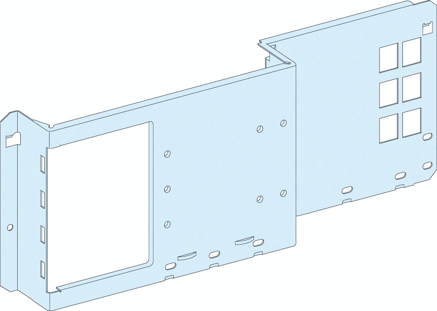 Schneider Prisma Plus G Płyta montażowa do NSX-INS250 pozioma LVS03030