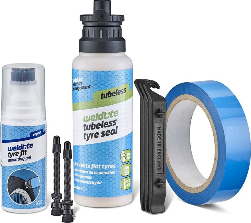 Weldtite Zestaw WELDTITE COMPLETE TUBELESS CONVERSION SYSTEM (MTB) (NEW)