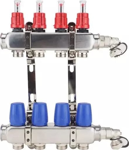 U-tube CONTROLLED MANIFOLD WITH A FLOWMETER 5