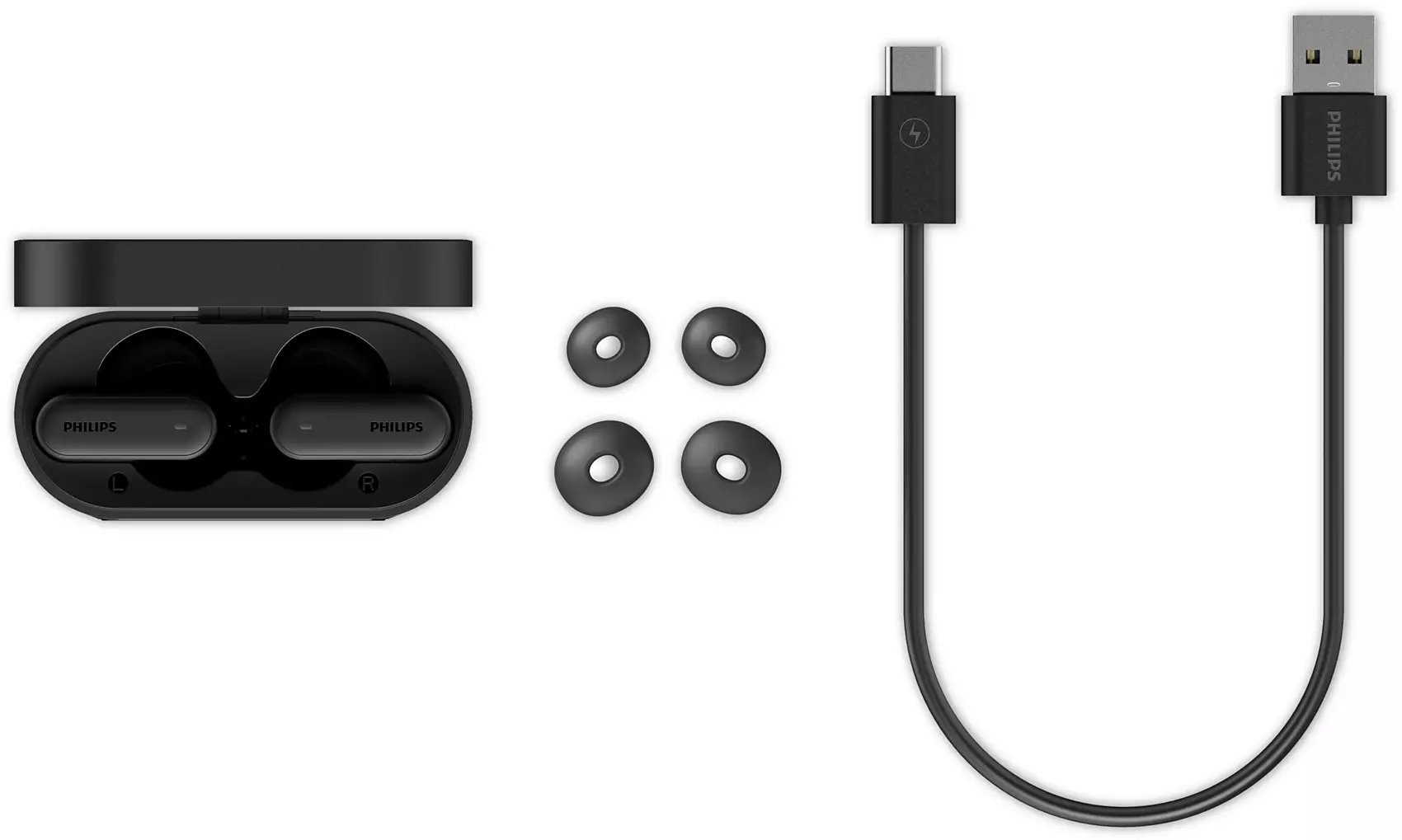 Słuchawki Philips TAT6000BK/00 czarny